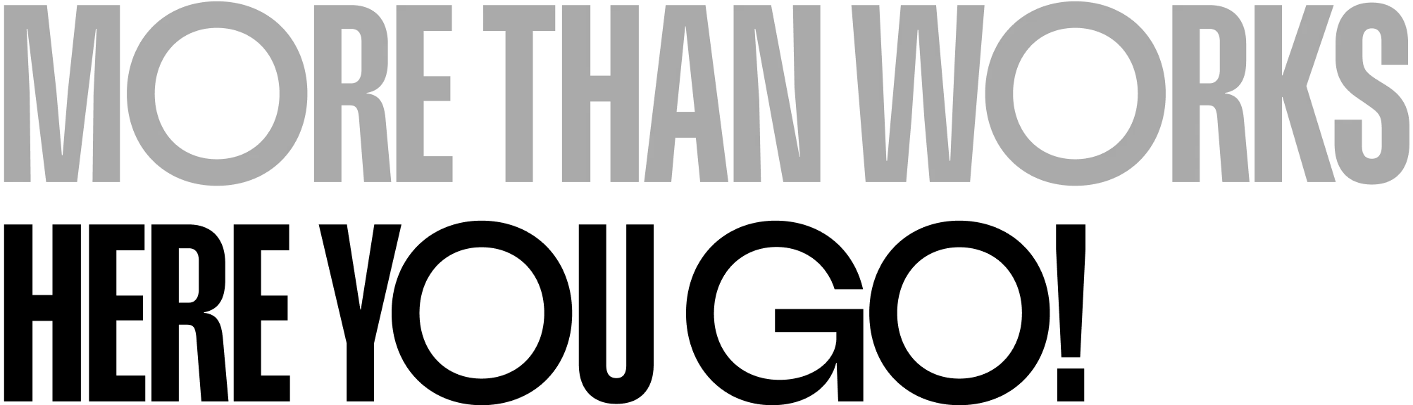 MORE THAN WORKS HERE YOU GO!